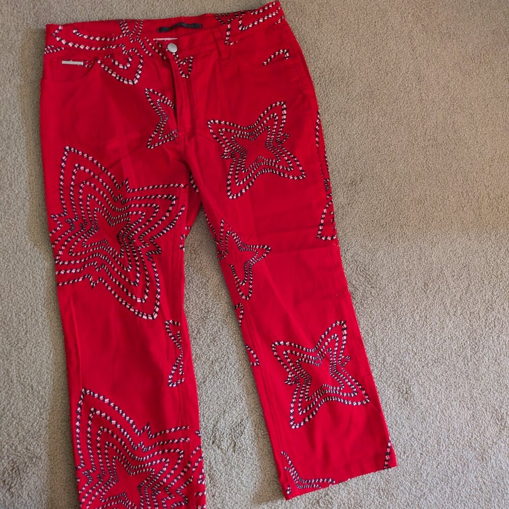 Valentino Red Women's Pants